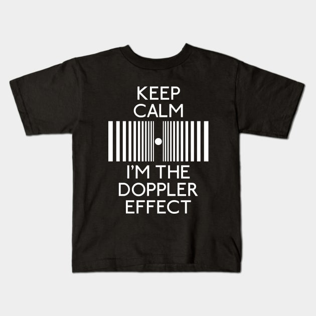 Doppler effect Kids T-Shirt by karlangas